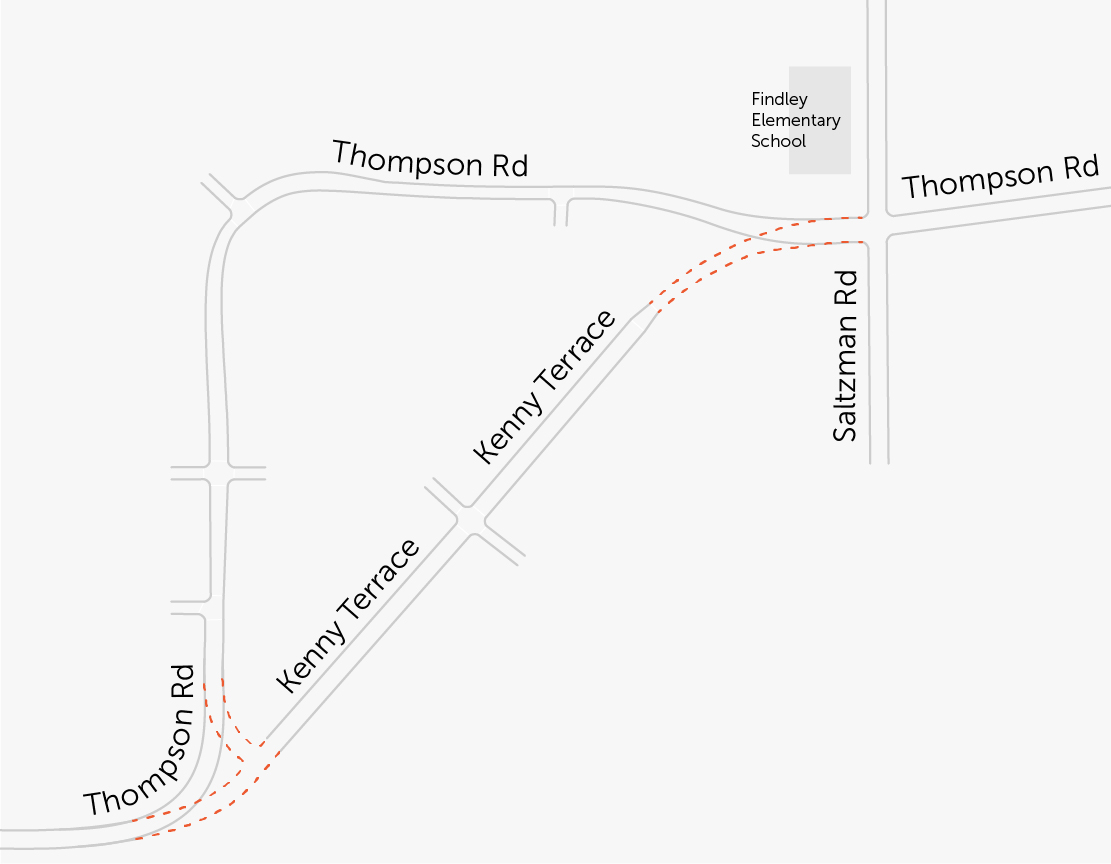 Background Thompson Road Open House